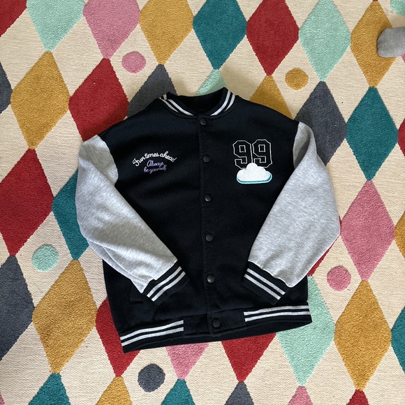 Girls bomber jacket size 10-12 - Picture 1 of 3